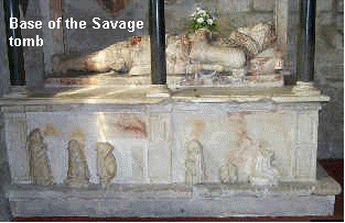Base of the Savage tomb